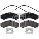 FEBI BILSTEIN Bremsbeläge 116255