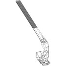 1500052588 Thule VeloCompact Wheel Strap Attachment Left