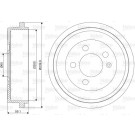 VALEO Bremstrommel 237099