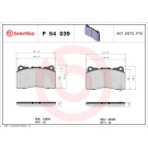BREMBO Bremsklötze VA | MITSUBISHI Lancer 00-13 | P 54 039