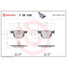 BREMBO Bremsklötze Xtra HA | BMW 3, X1 04-15 | P 06 039X