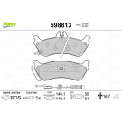 VALEO Bremsbeläge 598813