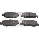 FEBI BILSTEIN Bremsbelagsatz, Scheibenbremse FEBI BILSTEIN Bremsbelagsatz, Scheibenbremse