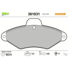 VALEO Bremsbeläge 301031