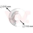 VAN WEZEL Spritzblech, Bremsscheibe | 5874372
