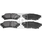 FEBI BILSTEIN Bremsbelagsatz, Scheibenbremse FEBI BILSTEIN Bremsbelagsatz, Scheibenbremse