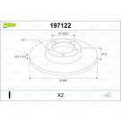 VALEO Bremsscheibe 197122
