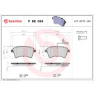 BREMBO Bremsklötze VA | RENAULT KANGOO 08 | P 68 058