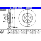 Bremsscheibe | 24.0126-0188.1