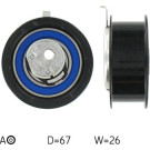 Spannrolle Synchrontrieb | VW Golf TDI ab M.Nr.289576 | VKM 11014