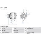 Lichtmaschine | CITROEN | 0 986 049 061