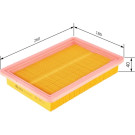 Luftfilter | HYUNDAI,NISSAN | 1457433073