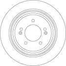 TRW Bremsscheibe DF6573