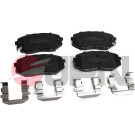 JPN Bremsbelagsatz, Scheibenbremse 10H9109-JPN