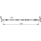 Handbremsseil re | JEEP Grand Cherokee | 1987482363