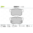 VALEO Bremsbeläge 598911