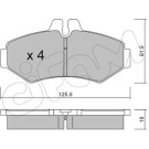 CIFAM Bremsbelagsatz, Scheibenbremse 822-572-0