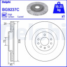 DELPHI Bremsscheibe | BG9237C