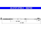 ATE Handbremsseil Seilzug Festellbremse 24.3727-2700.2