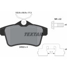 Bremsbelagsatz Peugeot T. 3008/5008 09-/C4/Ds4/Ds5/Rcz | 2492201