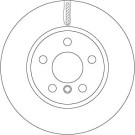 11 481 117 Bremsscheibe VA | BMW 2er 13 | DF6757