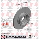 ZIMMERMANN Bremsscheibe | 250.1370.20