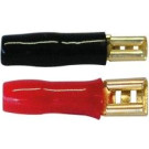 Phonocar Kabelschuh 10x Plus 4,8 mm 10x Minus 2,8 mm Kabelschuh-Set isoliert 042232