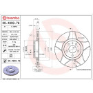 40 481 017M Bremsscheibe VA Brembo Max | ALFA 147,156,164,FIAT,LANCIA 88 | 09.4939.76