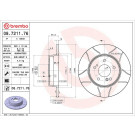 15 482 011M Bremsscheibe HA Brembo Max | MERCEDES W203,W210,R230,R171 96 | 08.7211.76