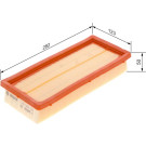 Luftfilter | FIAT,LANCIA | 1457433316