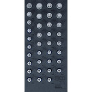 BGS Werkstattwageneinlage 1/3: Bit-Einsatz-Satz | Antrieb Innenvierkant 12,5 mm (1/2"""") | Innensechskant, T-Profil (für Torx), Innenvielzahn (für XZN), Keil-Profil (für RIBE) | 36-tlg | 4120