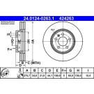 Bremsscheibe | 24.0124-0263.1