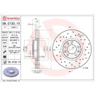 BREMBO Bremsscheibe XTRA VA | CITROEN,DS,OPEL,PEUGEOT,TOYOTA | 09.C133.1X