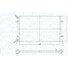 MAGNETI MARELLI Kühler, Motorkühlung 350213853000