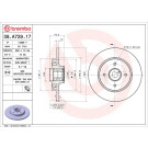 70 482 023 mit Radlager Bremsscheibe HA | CITROEN Berlingo,Picasso,PEU 3008 06 | 08.A729.17