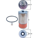 MAHLE Ölfilter | OX 78D