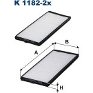 FILTRON Filter, Innenraumluft K 1182-2x