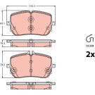 Bremsklötze VA | MERCEDES A, B-Klasse 18 | GDB2433