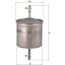 MAHLE Kraftstofffilter | KL 257