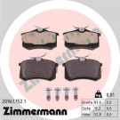ZIMMERMANN Bremsbeläge