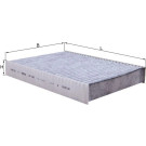 MAHLE Filter, Innenraumluft LAK 686