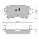 Bremsklötze HA | OPEL Movano,RENAULT Master 98 | 822-546-0