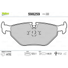 VALEO Bremsbeläge 598259