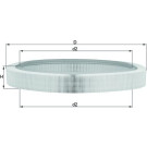 MAHLE Luftfilter LX 61