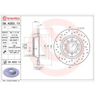 Bremsscheibe HA Xtra | VW Golf,Passat,Sharan 03 | 08.A202.1X