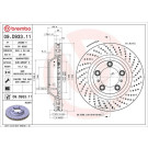 Bremsscheibe VA re | PORSCHE | 09.D933.11