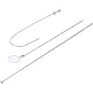 BGS Magnetheber- / Krallengreifer- und Inspektionsspiegel-Satz 3-tlg BGS Do it yourself 6874