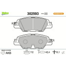 VALEO Bremsbeläge 302593
