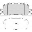 VALEO Bremsbeläge 601735