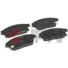 JPN Bremsbelagsatz, Scheibenbremse 10H0017-JPN